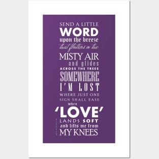 Love Lands Soft - Word Art Posters and Art